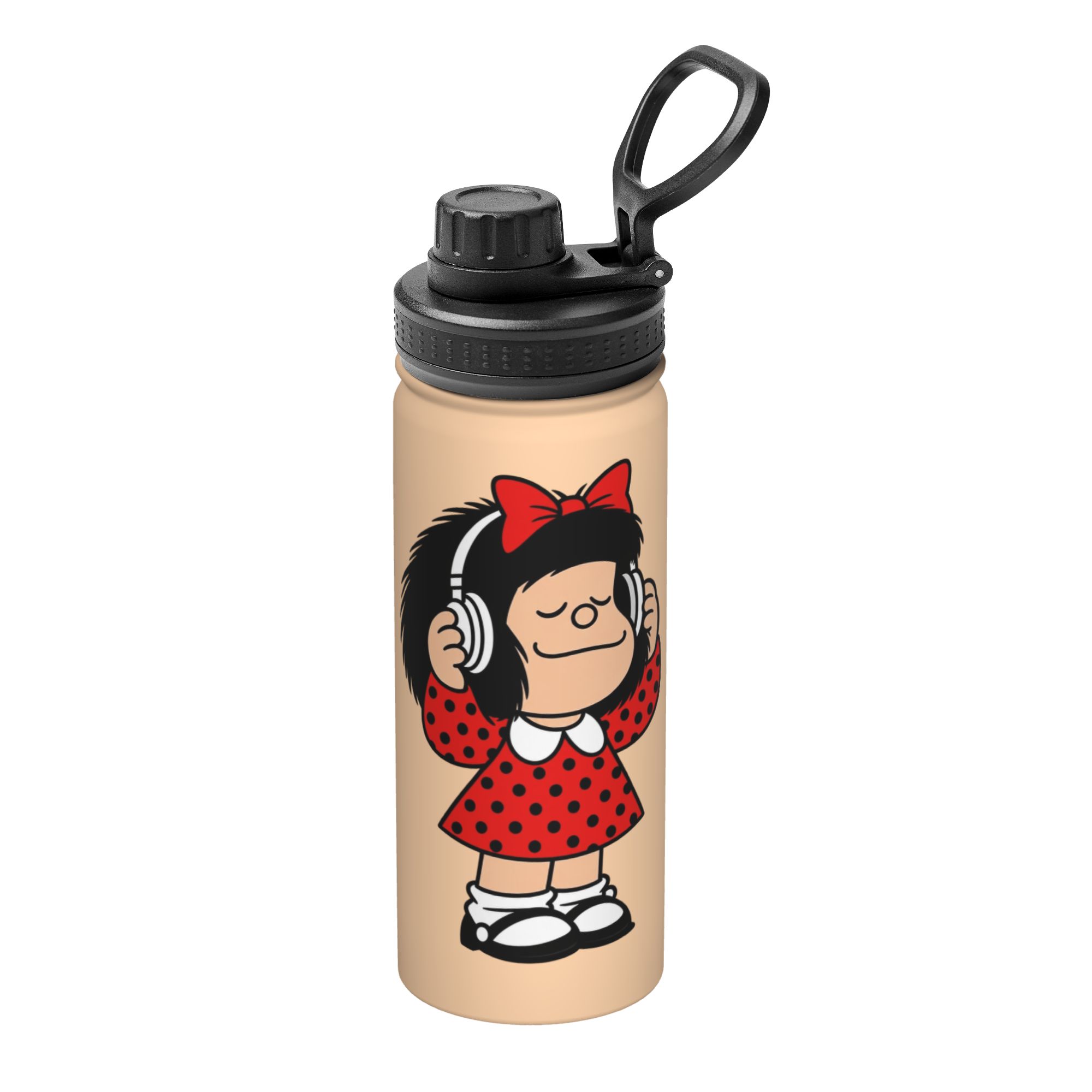 Sports Water Bottle Insulated - Cartoon M-Mafaldas 18OZ Sports Insulated Kettle