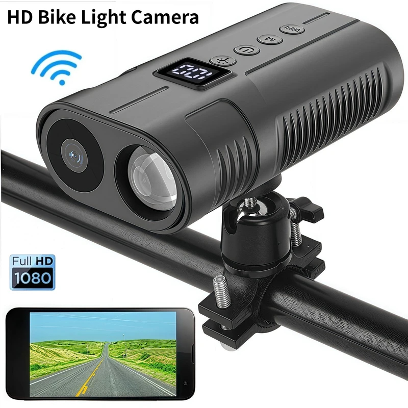 Sports Equipment In Chinese - New 1080P Riding Sports Camera Headlight