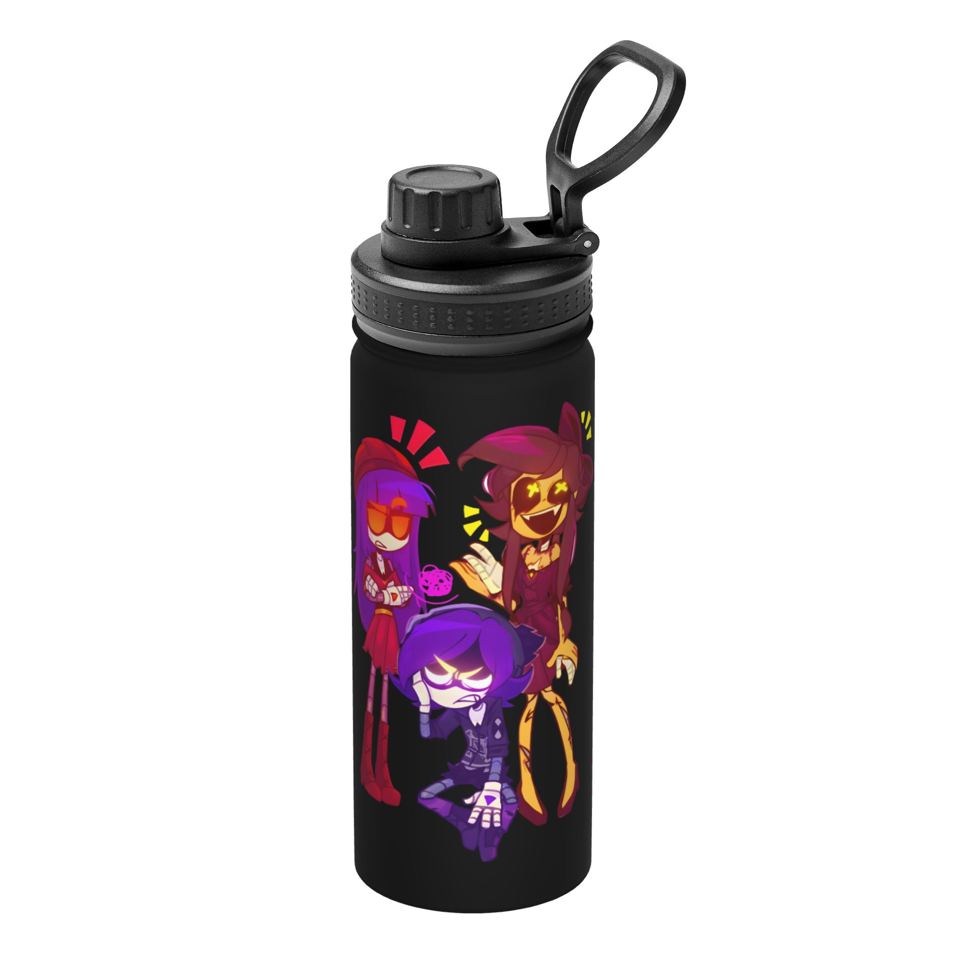 Sports Water Bottle Insulated - Uzi Doorman Murders Drones 18OZ Sports