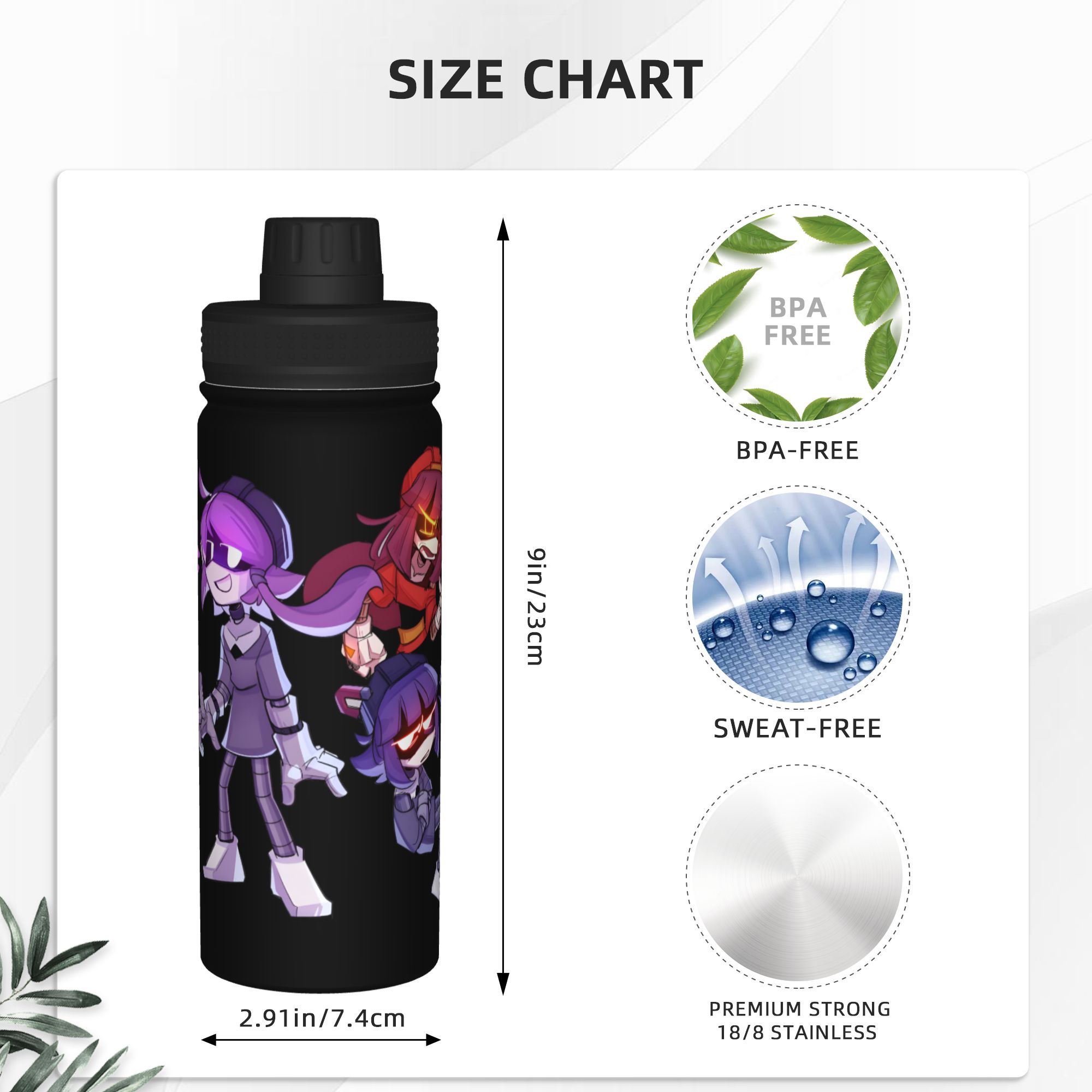 Uzi Doorman Murders Drones 18O - Sports Water Bottle Insulated ulasan dan harga