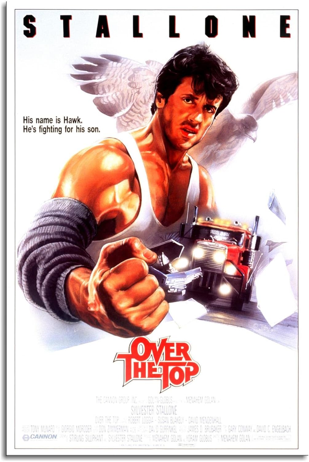 Over The Top Movie Poster Clas - Sports Equipment Poster ulasan dan harga