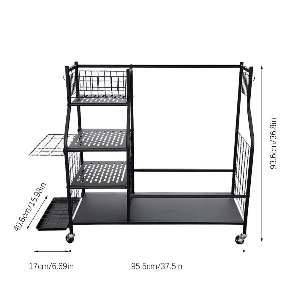 Golf Bag Storage Garage Organi - Sports Equipment Rack ulasan dan harga