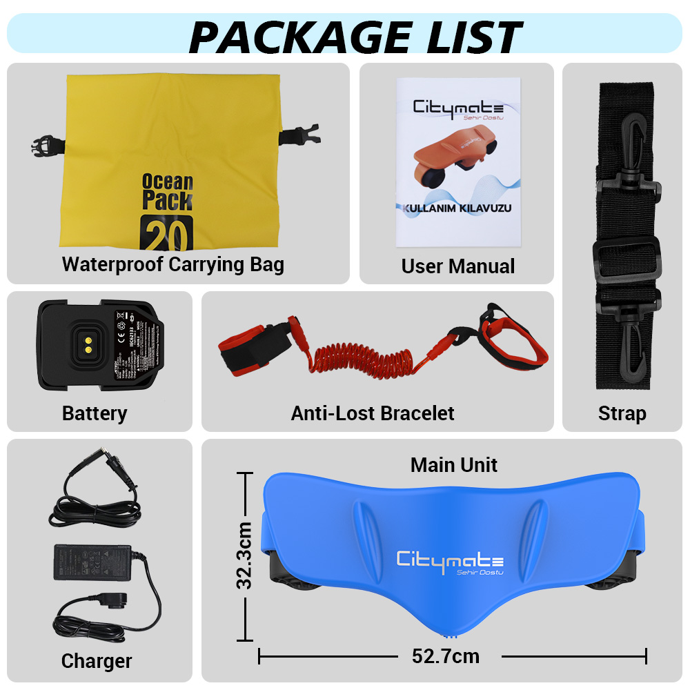 Skuter Wodny Elektryczny Elect - Sports Equipment Rental ulasan dan harga