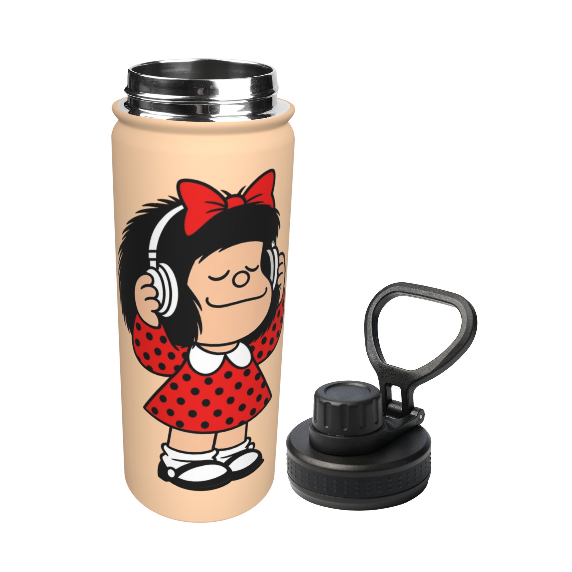 Cartoon M-Mafaldas 18OZ Sports - Sports Water Bottle Insulated ulasan dan harga