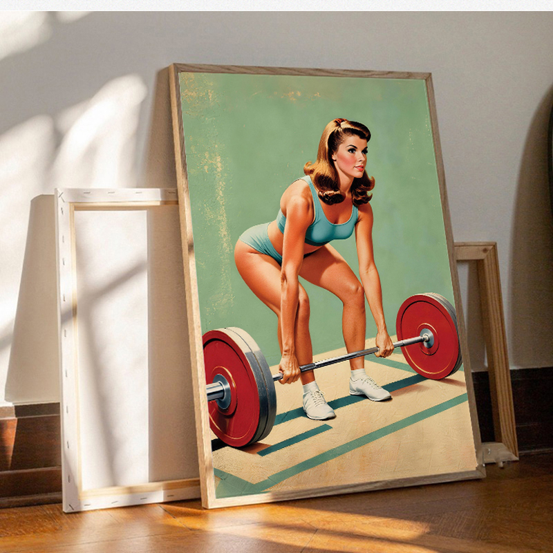 Poster and Print Canvas Painti - Sports Equipment Poster ulasan dan harga