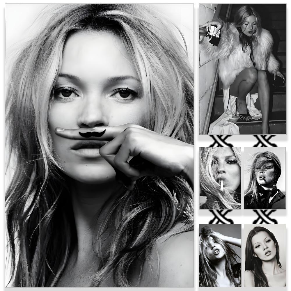 Celebrity K-Kate Moss Poster H - Sports Equipment Poster ulasan dan harga
