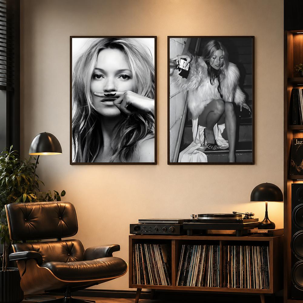 Celebrity K-Kate Moss Poster H - Sports Equipment Poster ulasan dan harga