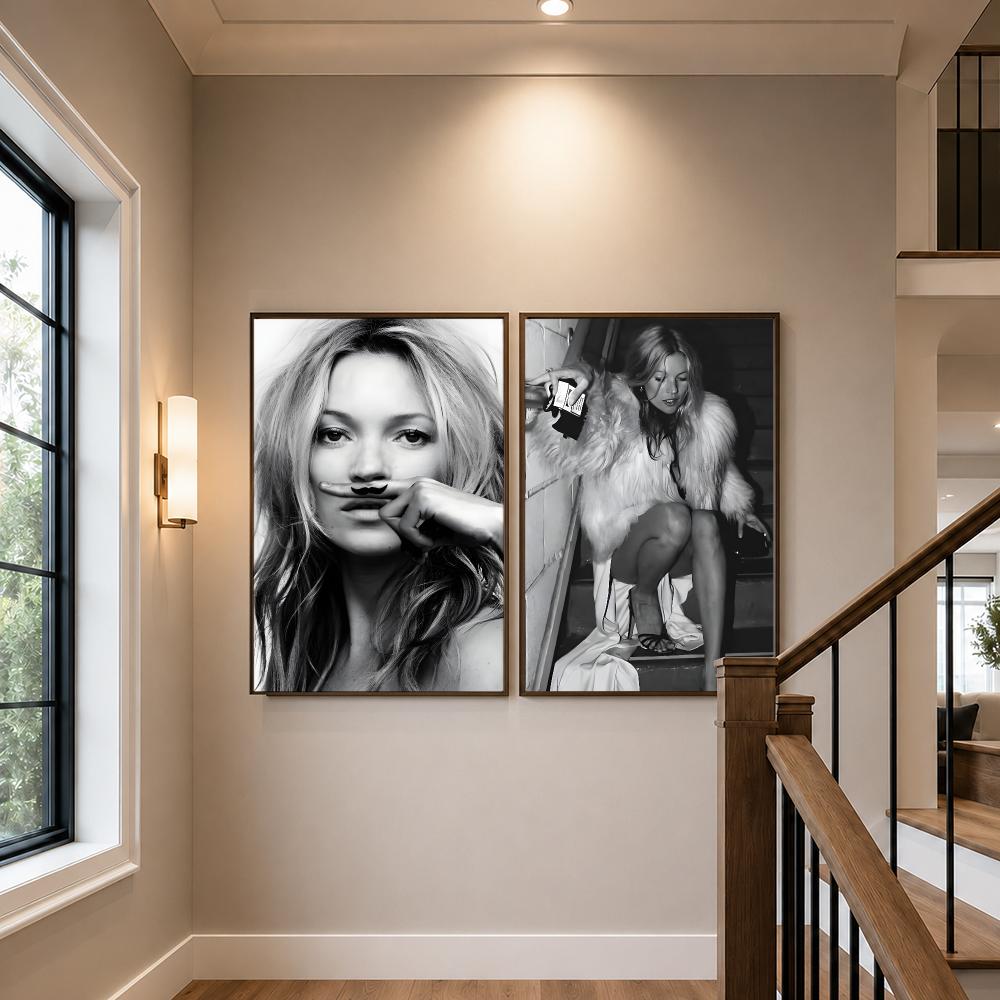 Celebrity K-Kate Moss Poster H - Sports Equipment Poster ulasan dan harga