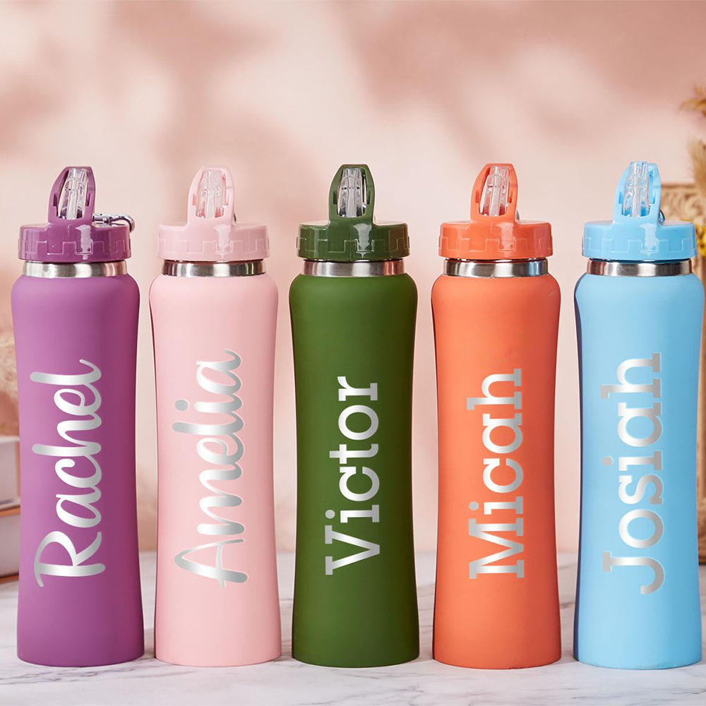 Personalized Name Stainless St - Sports Water Bottle Insulated ulasan dan harga