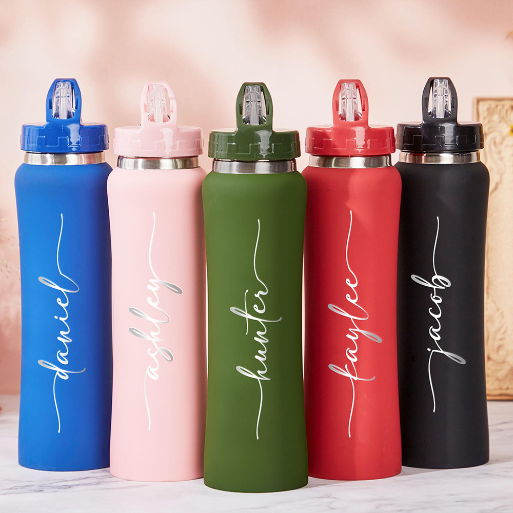 Personalized Name Stainless St - Sports Water Bottle Insulated ulasan dan harga