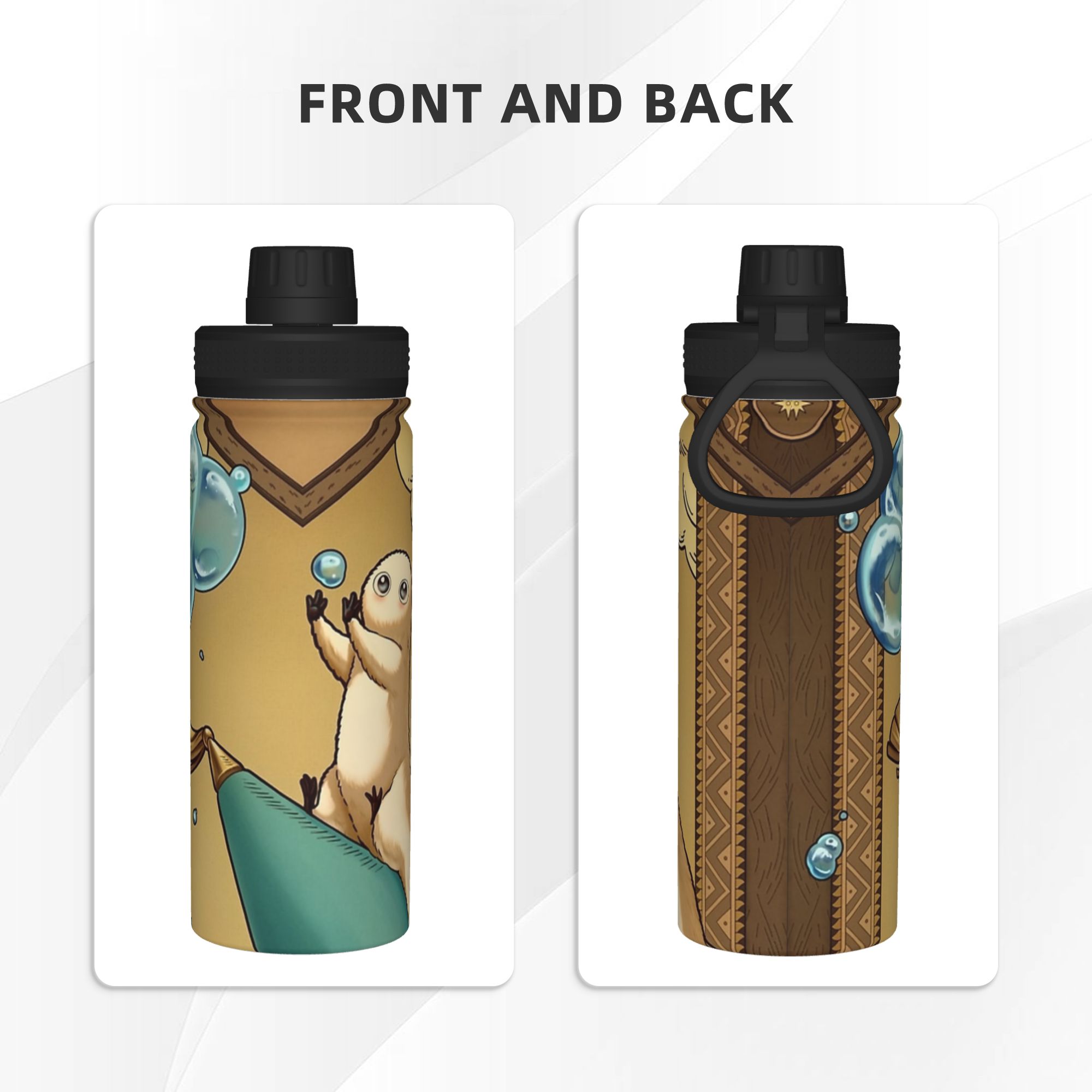 Brushbuddy Witch Hat Atelier A - Sports Water Bottle Insulated ulasan dan harga