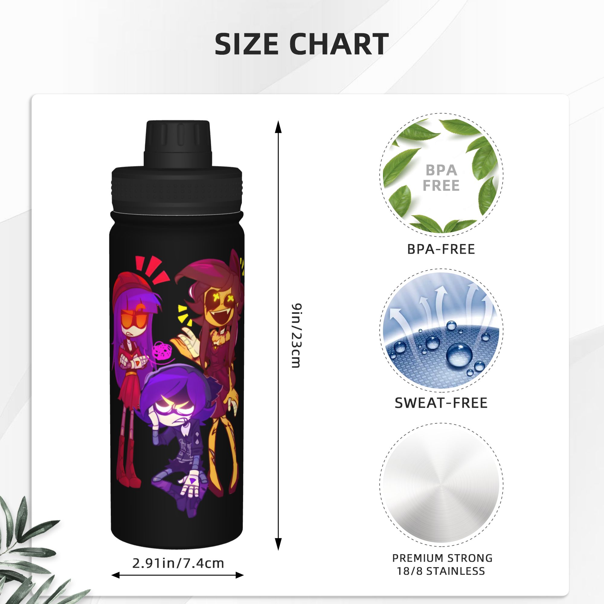 Uzi Doorman Murders Drones 18O - Sports Water Bottle Insulated ulasan dan harga