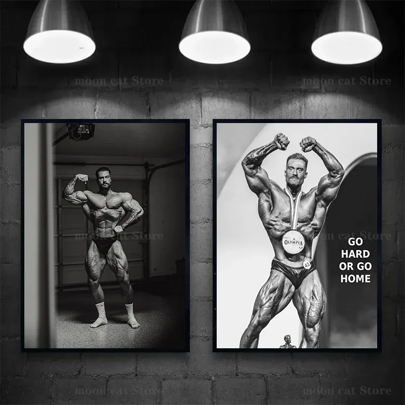 Canvas Painting Chris Bumstead - Sports Equipment Poster ulasan dan harga