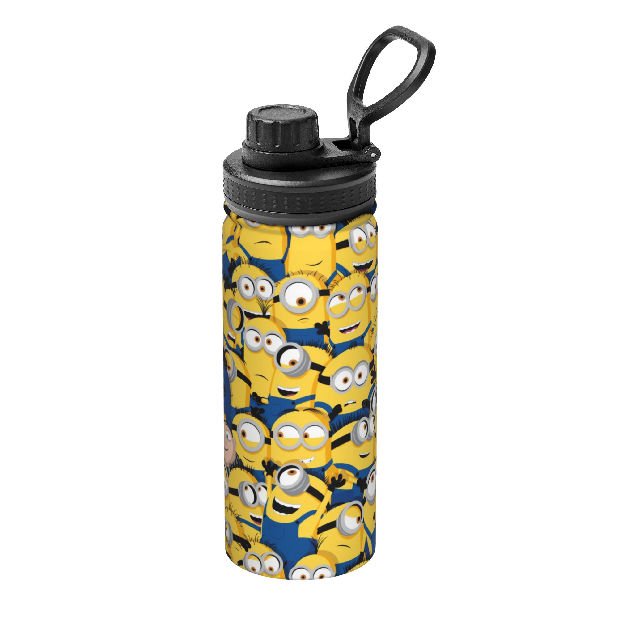 Cartoon M-Minions 18OZ Sports  - Sports Water Bottle Insulated ulasan dan harga