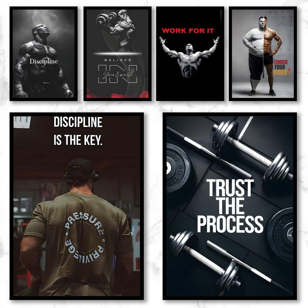 Art F-fitness motivation Poste - Sports Equipment Poster ulasan dan harga